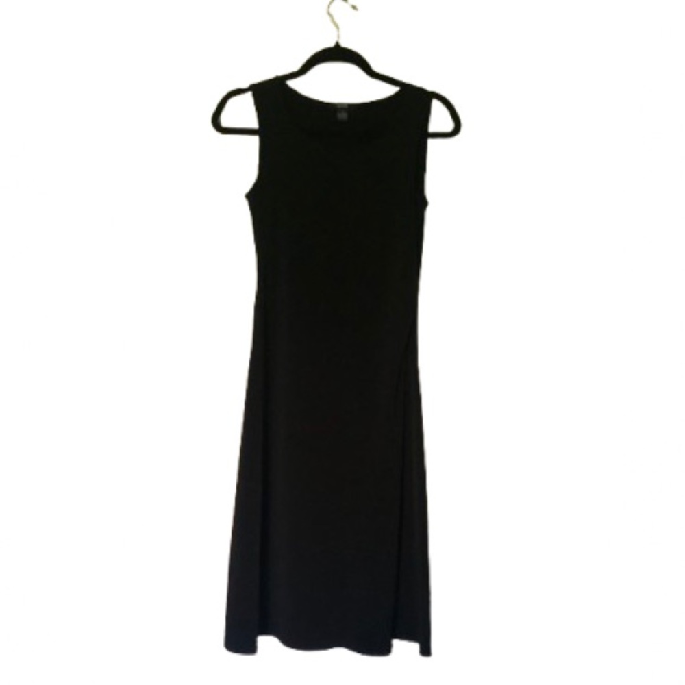 Elegant Black Sleeveless Dress